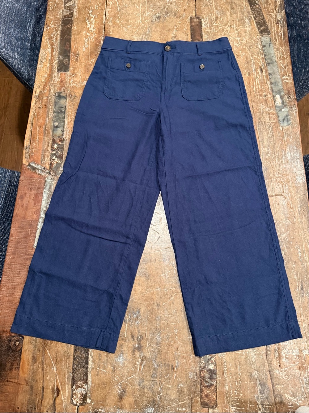 LOFT Women’s Palmer Wide Leg Pants - Size 10